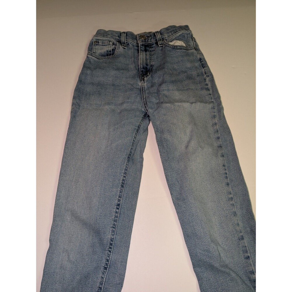 BDG Women's Girlfriend Medium Light Wash Jeans 25W Skinny Leg Stretch Spandex